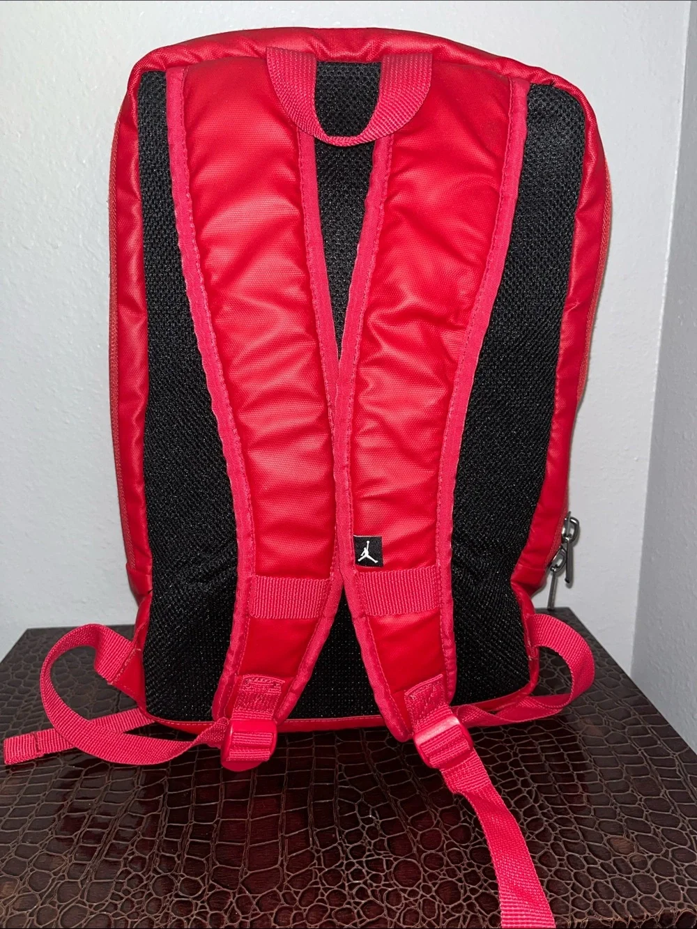 Jordan vibrant red